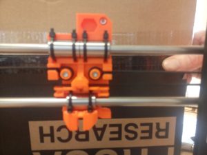 Yes the X Carriage really does look like a skull from behind